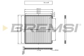  FC0897 - CABIN FILTER CHEVROLET