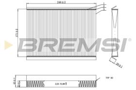  FC0929 - CABIN FILTER HYUNDAI, KIA