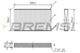  FC0943C - CABIN FILTER LAND ROVER