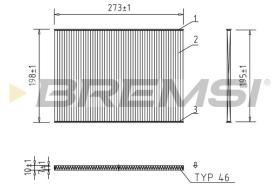  FC0944 - CABIN FILTER TOYOTA