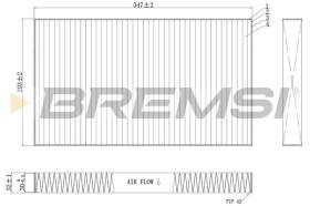  FC0954C - CABIN FILTER MERCEDES-BENZ