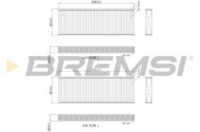  FC0970 - CABIN FILTER PEUGEOT, CITROEN