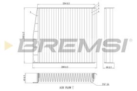  FC0976C - CABIN FILTER VOLVO