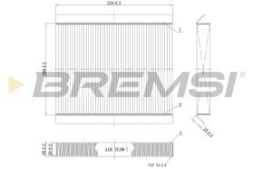  FC0978 - CABIN FILTER CITROEN