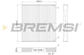  FC0988 - CABIN FILTER MAZDA