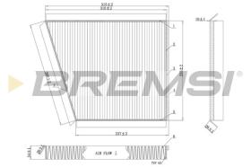  FC0991 - CABIN FILTER MERCEDES-BENZ