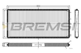  FC1326C - CABIN FILTER BMW, LAND ROVER