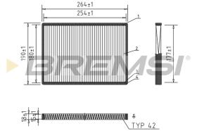  FC1334 - CABIN FILTER CITROEN