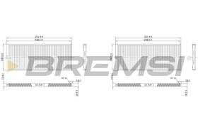  FC1529 - CABIN FILTER HYUNDAI