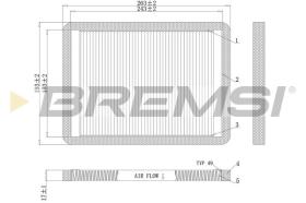  FC1547 - CABIN FILTER RENAULT