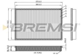  FC1927 - CABIN FILTER PEUGEOT