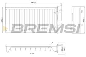  FC1944C - CABIN FILTER CITROEN