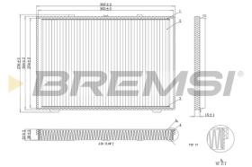  FC1946 - CABIN FILTER MG, ROVER