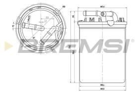  FE0043 - FUEL FILTER VW, AUDI, SKODA, SEAT