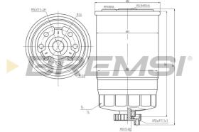  FE0049 - FUEL FILTER FIAT, PEUGEOT, CITROEN