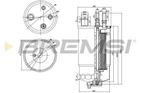  FE0050 - FUEL FILTER FIAT, FORD