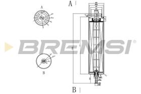  FE0051 - FUEL FILTER BMW, ALPINA