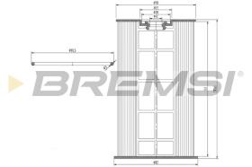  FE0154 - FUEL FILTER VW, AUDI, SKODA, SEAT