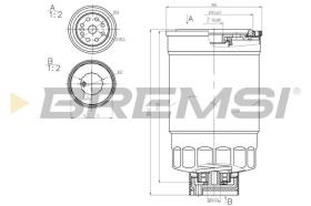  FE0348 - FUEL FILTER HYUNDAI, KIA