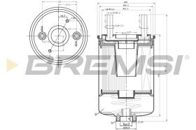  FE0350 - FUEL FILTER RENAULT, SUZUKI