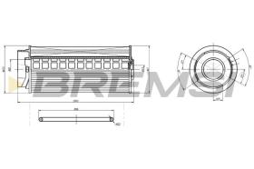  FE0365 - FUEL FILTER IVECO