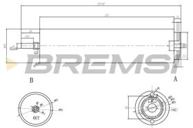  FE0374 - FUEL FILTER BMW, MINI, ALPINA