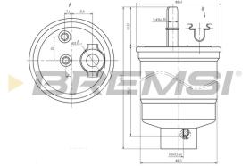  FE0376 - FUEL FILTER FORD