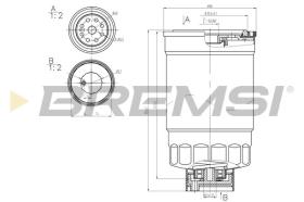  FE0379 - FUEL FILTER HYUNDAI, KIA