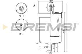  FE0395 - FUEL FILTER BMW, FIAT, RENAULT, NISSAN