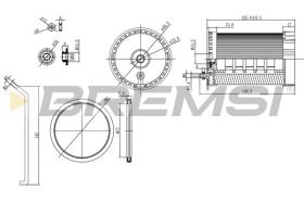  FE0803 - FUEL FILTER VW, AUDI, SEAT, SKODA