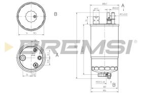  FE0811 - FUEL FILTER OPEL