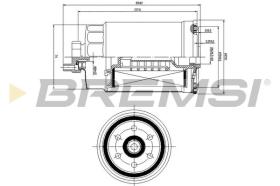  FE0815 - FUEL FILTER PEUGEOT, VW, AUDI, SKODA