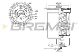  FE0827 - FUEL FILTER KIA, HYUNDAI