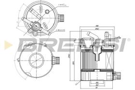  FE0835 - FUEL FILTER NISSAN