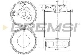  FE0837 - FUEL FILTER BMW, OPEL, ALPINA