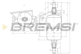  FE0842 - FUEL FILTER FIAT