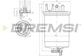  FE1310 - FUEL FILTER FORD, VW, SEAT, SKODA