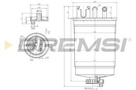  FE1311 - FUEL FILTER VW, SEAT