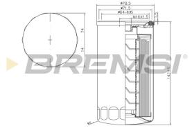  FE1314 - FUEL FILTER BMW