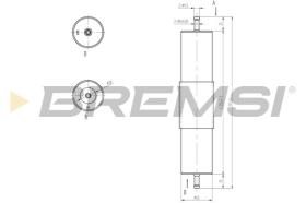  FE1318 - FUEL FILTER BMW, ALPINA