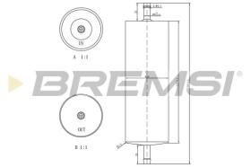  FE1520 - FUEL FILTER BMW, ALPINA, BERTONE