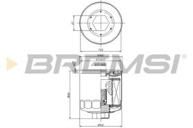  FL0023 - OIL FILTER VW, AUDI, SKODA, SEAT