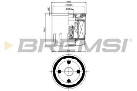  FL0031 - OIL FILTER FIAT, ALFA ROMEO, LANCIA