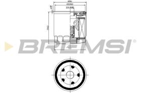  FL0033 - OIL FILTER VW, AUDI, SEAT, SKODA