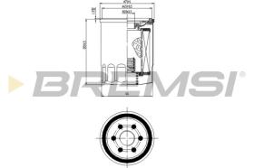  FL0144 - OIL FILTER FIAT, FORD, OPEL, PEUGEOT