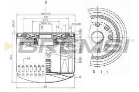  FL0320 - OIL FILTER FORD, OPEL, BEDFORD, ISUZU