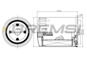  FL0724 - OIL FILTER FORD, VW, SEAT