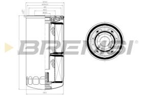  FL0739 - OIL FILTER FIAT, IVECO