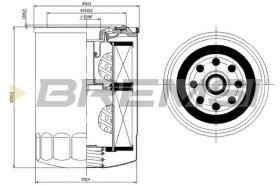  FL1420 - OIL FILTER NISSAN